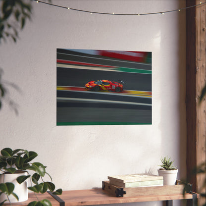 Ferrari Racing Poster