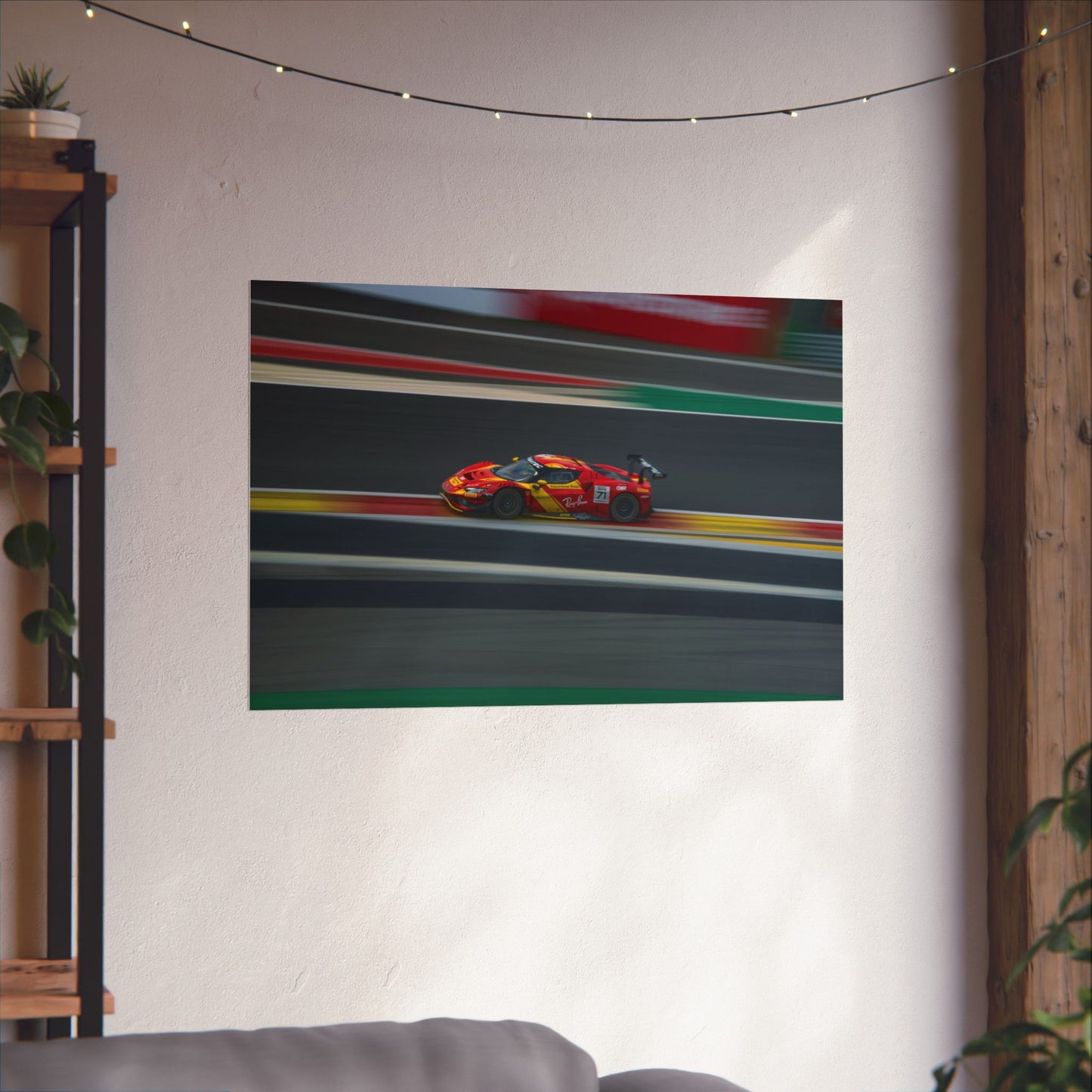 Ferrari Racing Poster
